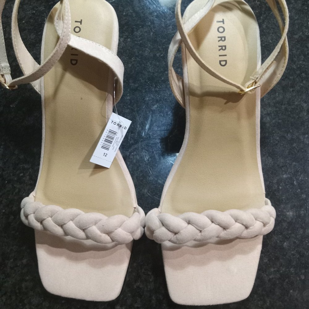Braided Nude Heels